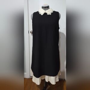 Nanette Lapore Black Sleeveless Shift Dress 12